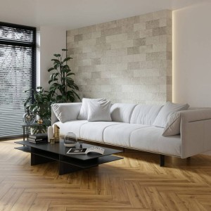 Клінкер Cerrad Kamien Saltstone Bianco 14,8x30 см