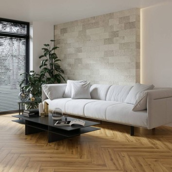 Клінкер Cerrad Kamien Saltstone Bianco 14,8x30 см