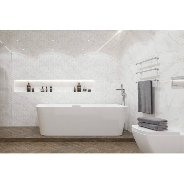 Плитка Golden Tile Sentimento Білий SN0051 30x60 см