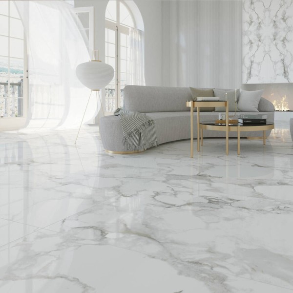 Керамограніт Peronda Haute White/Ep 75,5x151 см