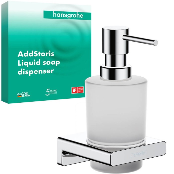 Дозатор для рідкого мила Hansgrohe AddStoris 41745000 хром