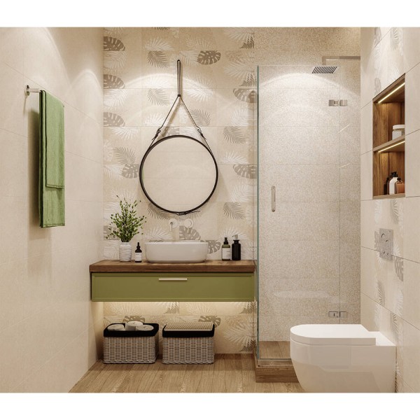 Плитка Golden Tile Alma Sandy Leaf Fall Бежевий Al1151 30x60 см