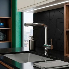 Змішувач для кухні Devit Snape 100847 хром