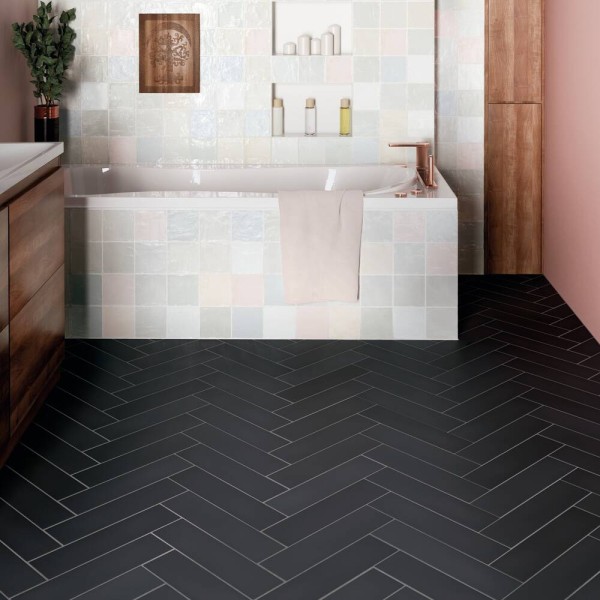 Керамограніт Equipe Ceramicas 25897 Stromboli Black City 9,2x36,8 см