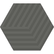 Керамограніт Argenta Ceramica Gallery Cube Dark Hex 14x16 см