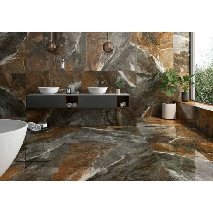 Керамограніт Geotiles Amazona Coffee 60x120 см