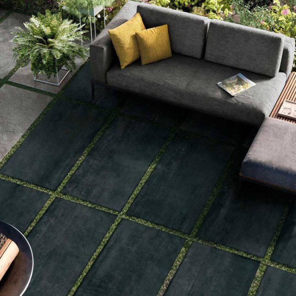 Керамограніт Geotiles Metal Marengo 60x120 см