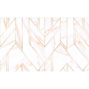 Плитка Ceramica Deseo N.Dc.Lengo White 33,3x55 см декор