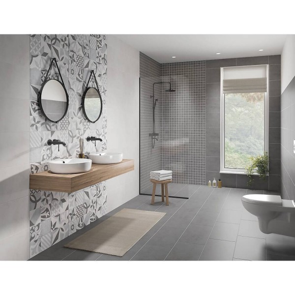 Керамограніт Cersanit Gptu 605 Light Grey Matt Rect 59,8x59,8 см