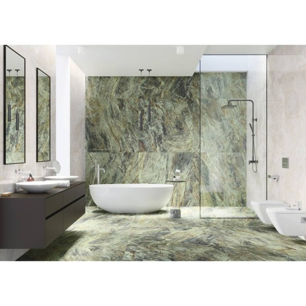Керамограніт Cerrad Gres Brazilian Quartzite Green Rect 59,7х119,7 см