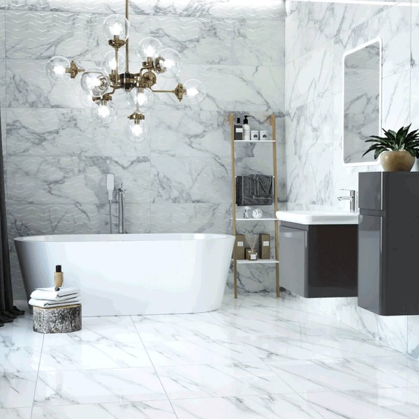 Керамограніт Almera Ceramica Carrara Gxj00160S 60x60 см