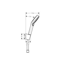 Душовий набір Hansgrohe Crometta 26694400 Vario/Porter'S EcoSmart