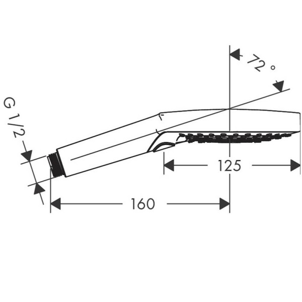 Ручний душ Hansgrohe Raindance Select S 120 3jet 26014000
