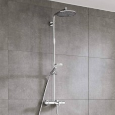Душова система Hansgrohe Crometta 27320000 Showerpipe з термостатом