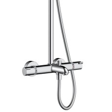 Душова система Hansgrohe Crometta 27320000 Showerpipe з термостатом