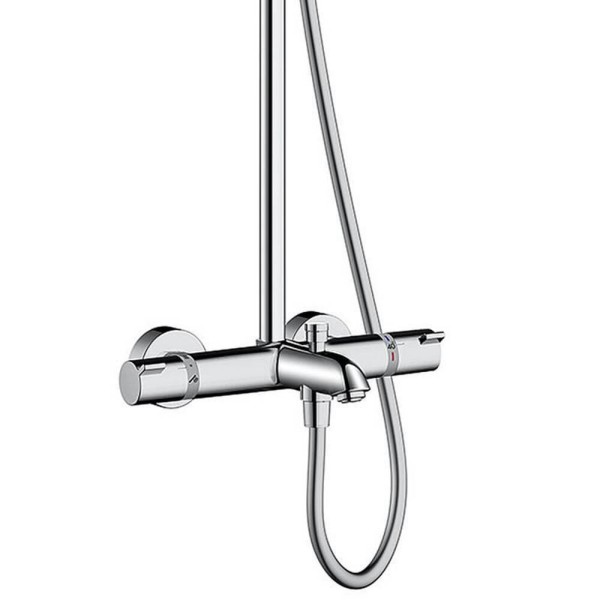Душова система Hansgrohe Crometta 27320000 Showerpipe з термостатом