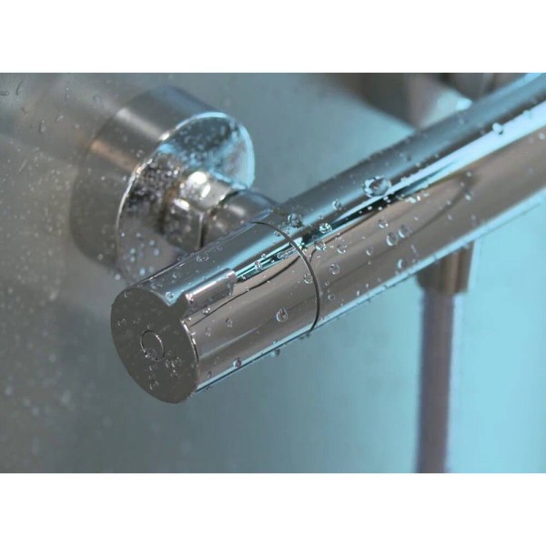 Душова система Hansgrohe Crometta 27320000 Showerpipe з термостатом