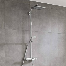 Душова система Hansgrohe Crometta Showerpipe 27298000 з термостатом