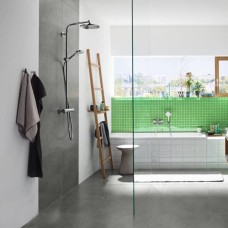 Душова система Hansgrohe Crometta 27267000 S 240 1jet Showerpipe з термостатом