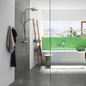 Душова система Hansgrohe Crometta 27267000 S 240 1jet Showerpipe з термостатом