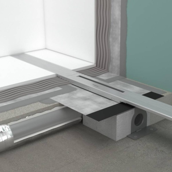 Решітка для душового каналу Hansgrohe RainDrain Flex Hansgrohe 56044800 нержавіюча сталь 800 мм