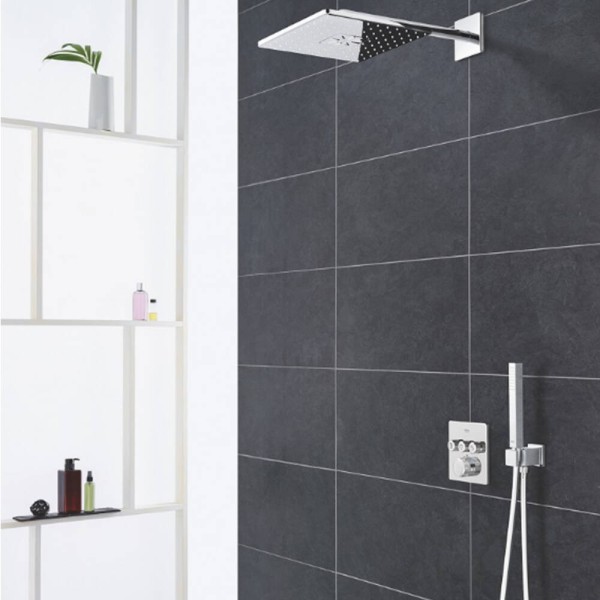 Змішувач прихованого монтажу Grohe Grohtherm SmartControl 29126000 з термостатом (зовнішня частина)
