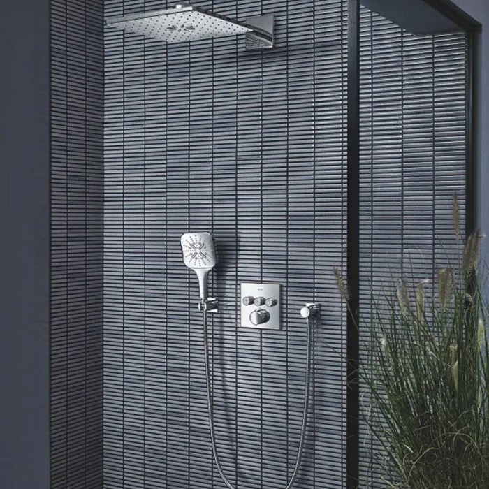 Змішувач прихованого монтажу Grohe Grohtherm SmartControl 29126000 з термостатом (зовнішня частина) Змішувач прихованого монтажу Grohe Grohtherm SmartControl 29126000 з термостатом (зовнішня частина)