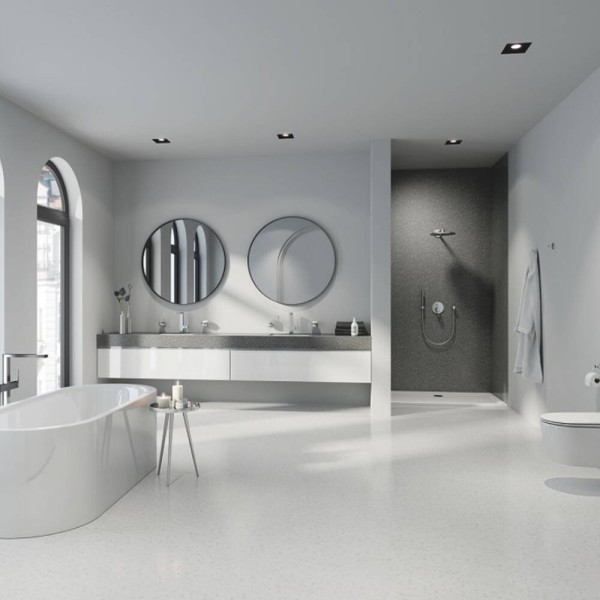 Змішувач прихованого монтажу для душу Grohe Plus 24093003 з перемикачем на 3 положення