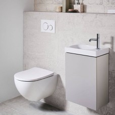 Раковина Geberit Acanto 500.635.01.2 40 см отвір праворуч, без перелива