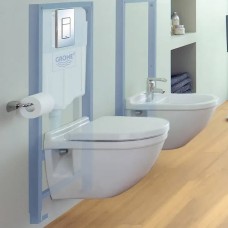 Інсталяція для унітаза Grohe Rapid SL 3873200A 4-в-1 з клавішею Skate Cosmopolitan хром