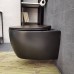 Унітаз підвісний Devit Acqua 3020155B безобідковий з сидінням slim, soft-close, quickfix