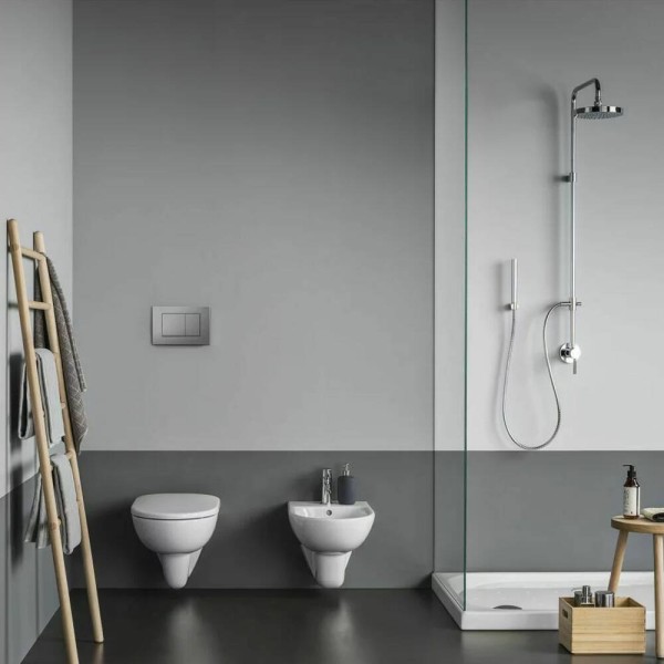 Клавіша змиву Geberit Delta20 square 115.137.21.1 хром