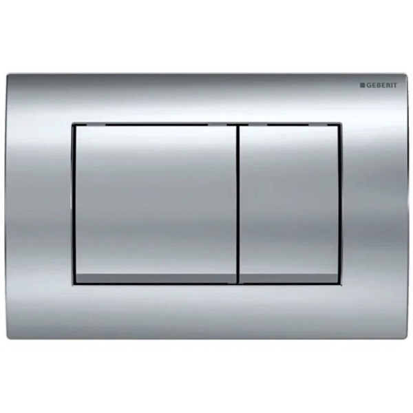 Клавіша змиву Geberit Delta20 square 115.137.21.1 хром