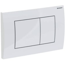 Клавіша змиву Geberit Delta20 square 115.137.11.1 альпійський білий