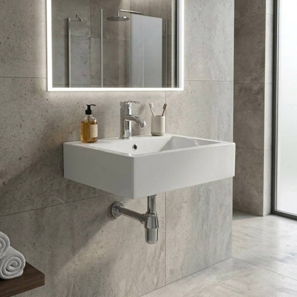 Раковина Devit Quadra 1510132 53 см