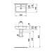 Раковина Laufen Pro H8119510001041 Раковина Laufen Pro H8119510001041