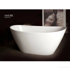Ванна зі штучного каменю PAA Amore Ванна 160x85 см, білий глянець