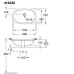 Раковина Villeroy&Boch O.Novo 41625001 53 см під стільницю