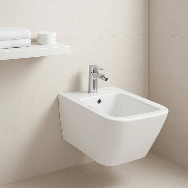 Біде підвісне Villeroy&Boch Finion 446500R1 з покриттям CeramicPlus