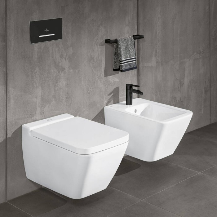Біде підвісне Villeroy&Boch Finion 446500R1 з покриттям CeramicPlus