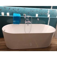 Ванна акрилова Devit Ovale 17080136 170х80 см окремостояча