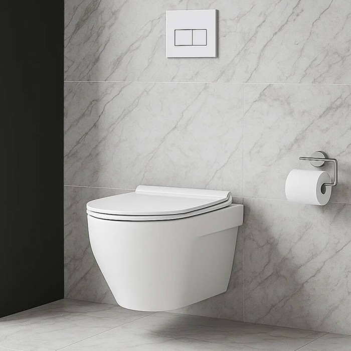 Унітаз підвісний Devit Laguna 3020110 Clean Pro з сидінням soft-close, quick-fix Унітаз підвісний Devit Laguna 3020110 Clean Pro з сидінням soft-close, quick-fix