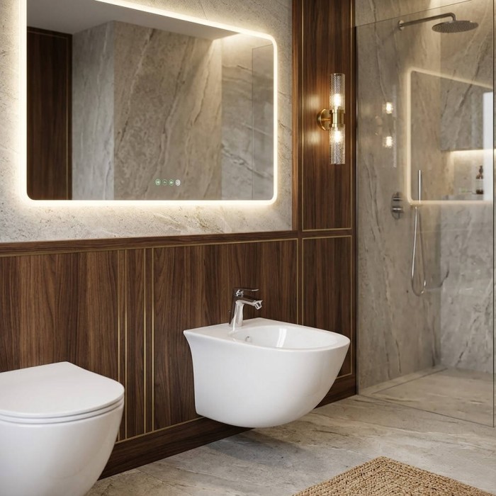 Біде підвісне Rak Ceramics Sensation SENBD2101AWHA