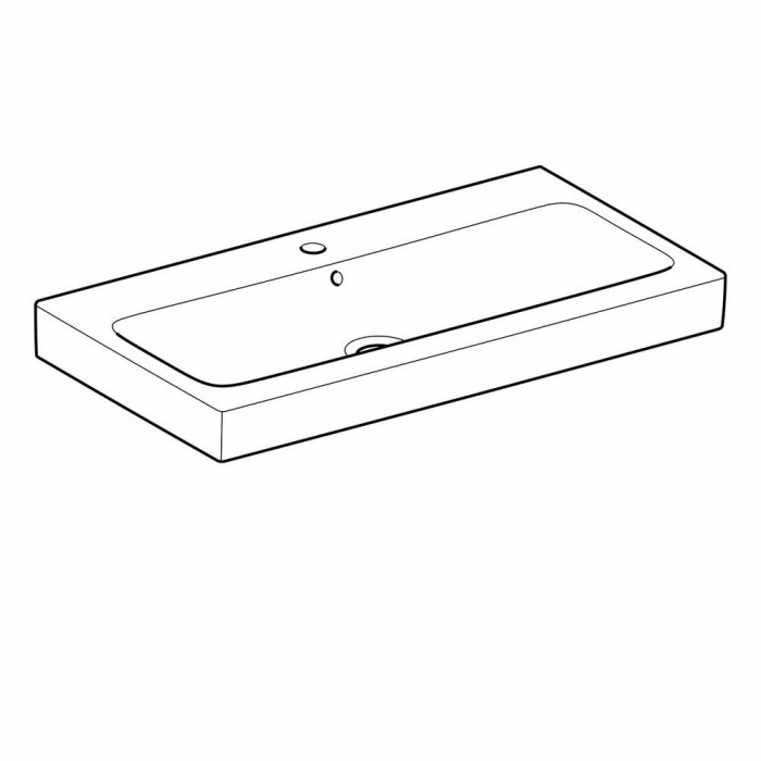 Раковина Geberit iCon 124090000 90 см