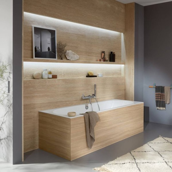 Ванна кварилова Villeroy&Boch OBERON 2.0 uBQ180OBR2DV-01 180х80 см з ніжками