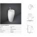 Раковина RAK Ceramics Cloud CLOFS5001AWHA підлогова монолітна Раковина RAK Ceramics Cloud CLOFS5001AWHA підлогова монолітна