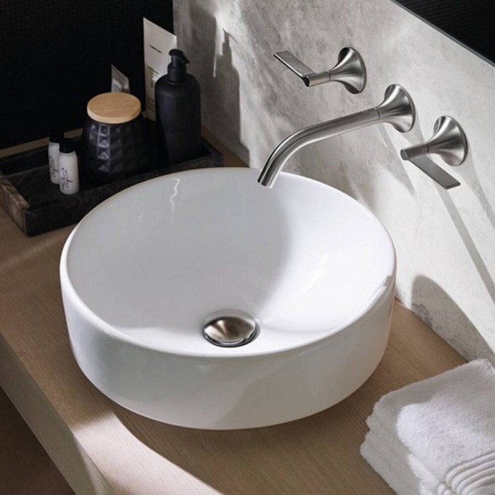 Раковина Geberit VariForm 500.768.01.2 40 см на стільницю без переливу Раковина Geberit VariForm 500.768.01.2 40 см на стільницю без переливу