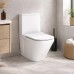 Унітаз-компакт Devit UP 3010120 безобідковий із сидінням Slim, Soft Close, quick-fix Унітаз-компакт Devit UP 3010120 безобідковий із сидінням Slim, Soft Close, quick-fix