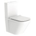 Унітаз-компакт Devit UP 3010120 безобідковий із сидінням Slim, Soft Close, quick-fix