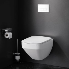 Унітаз підвісний AM.PM Inspire 2.0 C50A1700SC безобідковий FlashClean, з сидінням